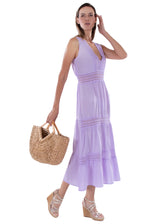 NW1516 - Lilac Cotton Dress