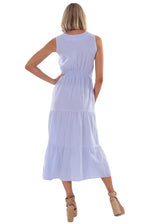 NW1516 - Sky Blue Cotton Dress