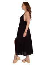 NW1566 - Black Cotton Dress