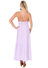 NW1566 - Lilac Cotton Dress
