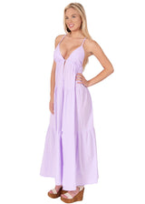 NW1566 - Lilac Cotton Dress