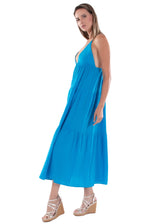 NW1566 - Royal Blue Cotton Dress