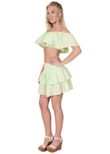 NW1514 - Baby Green Cotton Skirt