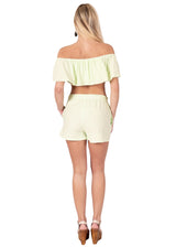NW1697 - Baby Green Cotton Shorts