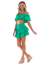 NW1514 - Green Cotton Skirt