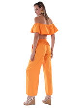 NW1672 - Orange Cotton Pants