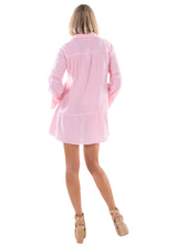 NW1617- Baby Pink Cotton Tunic Dress