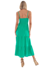 NW1618 - Green Cotton Dress
