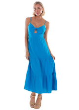 NW1618 - Royal Blue Cotton Dress