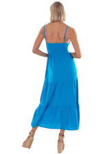 NW1618 - Royal Blue Cotton Dress