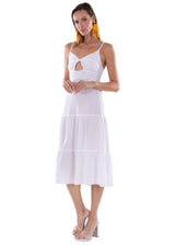 NW1618 - White Cotton Dress
