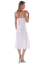 NW1618 - White Cotton Dress