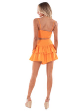 NW1514 - Orange Cotton Skirt