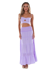NW1573 - Lilac Cotton Skirt