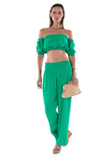 NW1672 - Green Cotton Pants