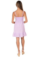 NW1667 - Lilac Mini Cotton Dress