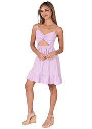 NW1667 - Lilac Cotton Dress