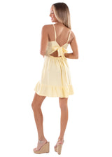 NW1668 - Baby Yellow Cotton Dress