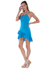 NW1668 - Royal Blue Cotton Dress