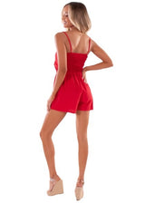 NW1705 - Red Cotton Romper