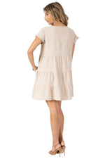 NW1830 - Baby Beige Missy Cotton Dress