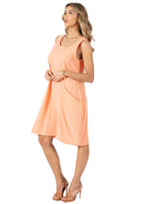 NW1831 - Peach Missy Cotton Dress