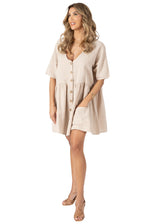 NW1833 - Baby Beige Missy Cotton Dress