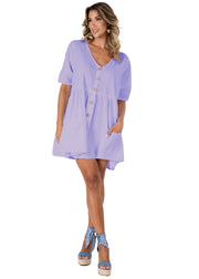 NW1833 - Lilac Missy Cotton Dress