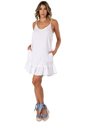 NW1834 - White Missy Cotton Dress