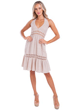 NW1233 - Baby Beige Cotton Dress