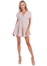 NW1373 - Baby Beige Cotton Dress