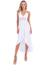 NW1499 - White Cotton Dress