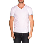 BESPOKE SPORT - White Mens T Shirt - 161543 - www.bespokemoda.com