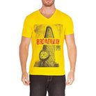 BESPOKE SPORT - Yellow Mens T Shirt - 161553 - www.bespokemoda.com