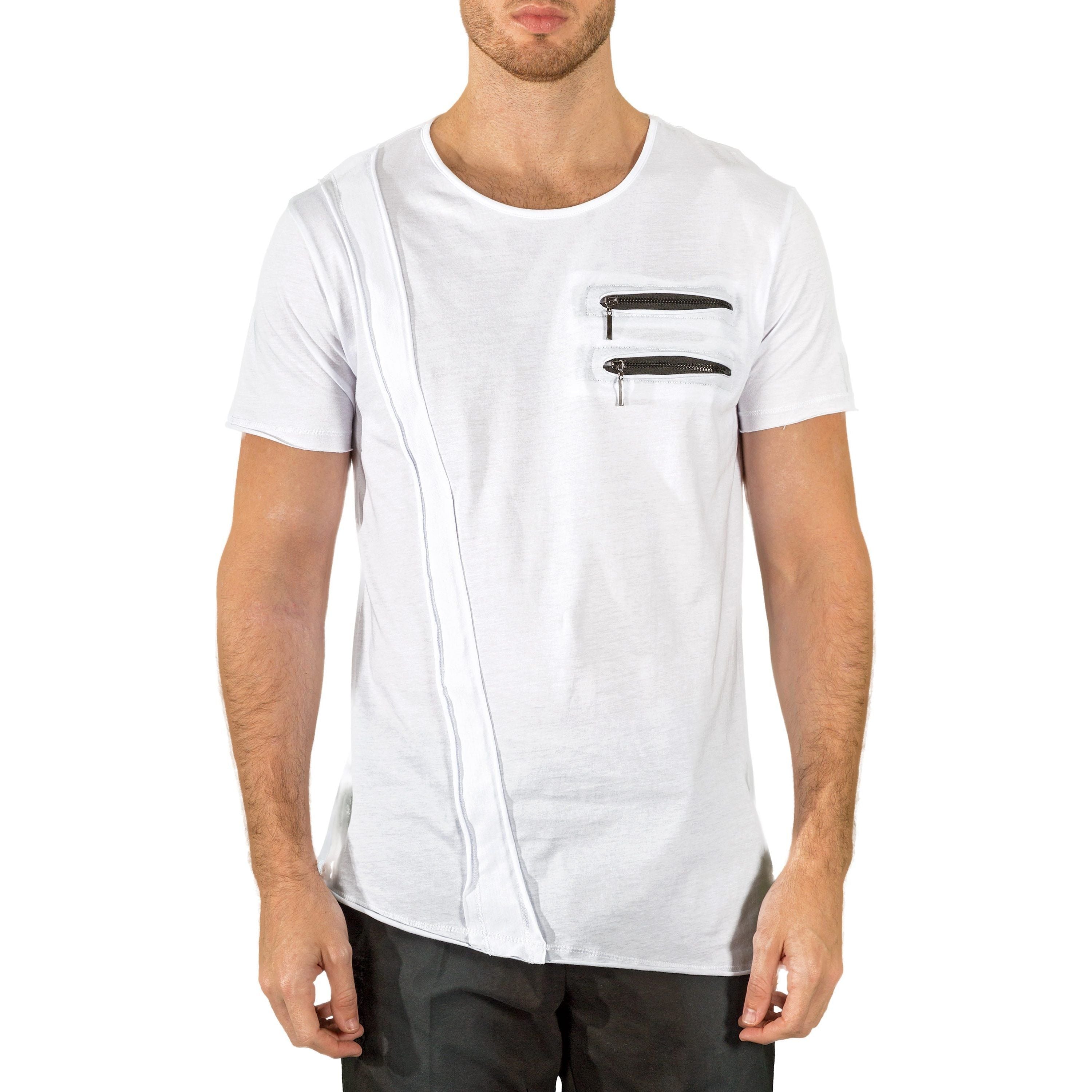 BESPOKE SPORT - White Mens T Shirt - 161648 - www.bespokemoda.com