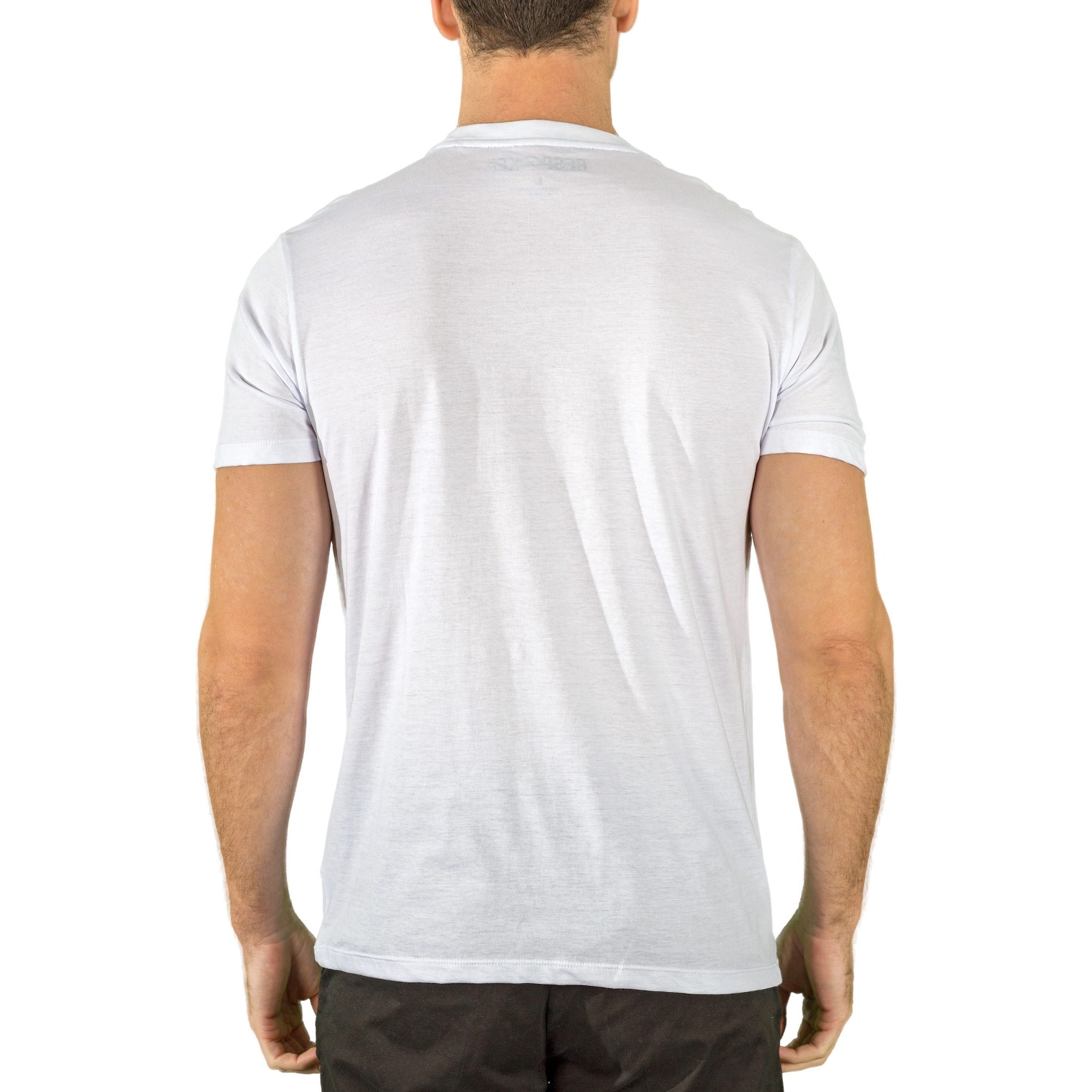 BESPOKE SPORT - White Mens T Shirt - 161649 - www.bespokemoda.com