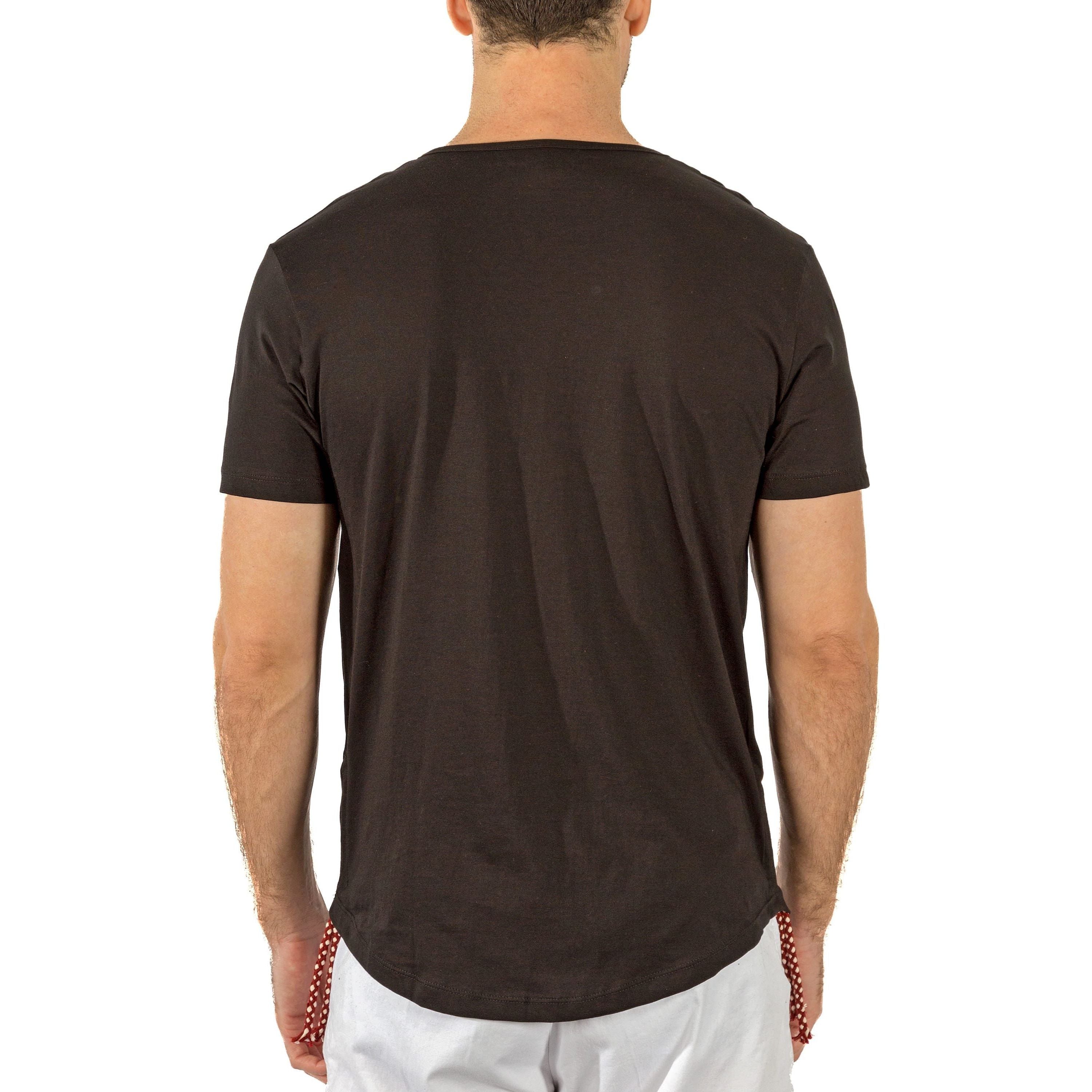 BESPOKE SPORT - Black Mens T Shirt - 161660 - www.bespokemoda.com