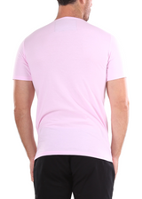 161888 - Men's Pink Cotton Short Sleeve T-Shirt