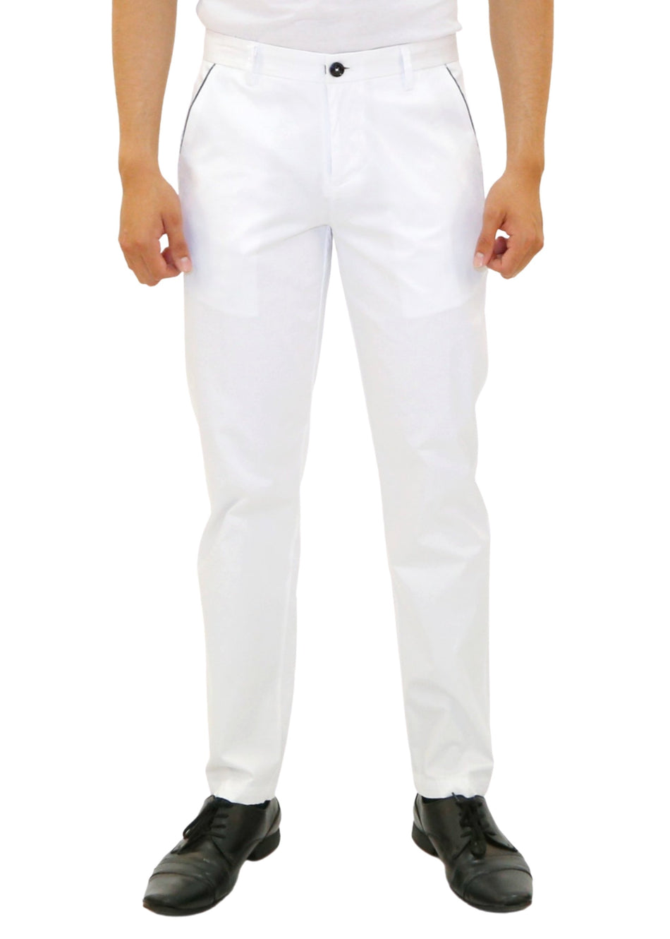 183122 - White Long Pants