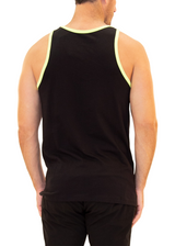 201023 - Men's Black Cotton Tank Top