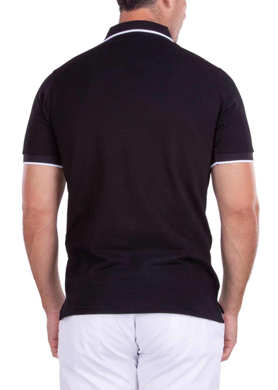 201817P - Black Polo Shirt