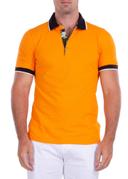 201817P - Orange Polo Shirt