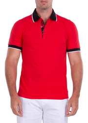 201817P - Red Polo Shirt