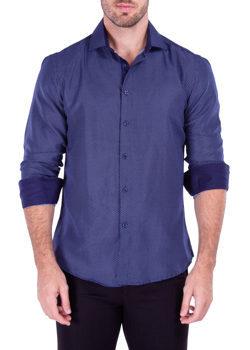 202395 - Navy Long Sleeve Shirt