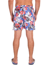 203162 - Blue Tropical Print Shorts