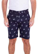 210812 - Navy Printed Shorts