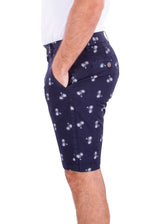 210812 - Navy Printed Shorts
