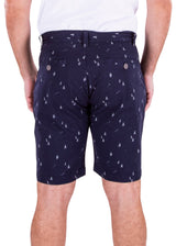 210813 - Navy Printed Shorts