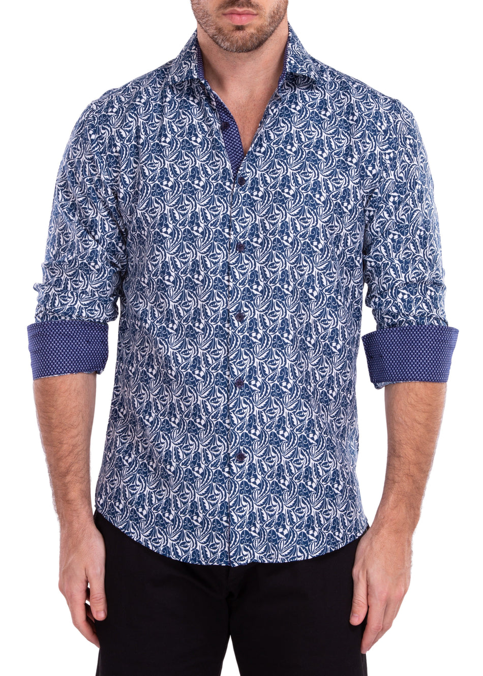 212319 - Blue Long Sleeve Shirt