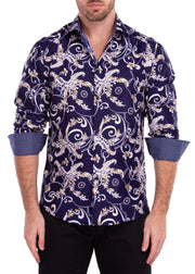 212325 - Navy Long Sleeve Shirt
